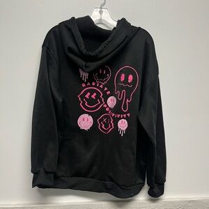 Fun Smiley Face Sweatshirt 1XL
